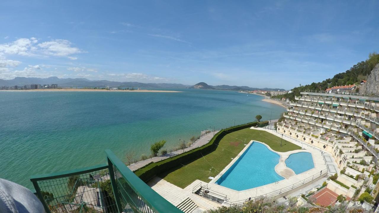 Vistamar. Primera Linea. Bahia De Santona Apartment Exterior foto